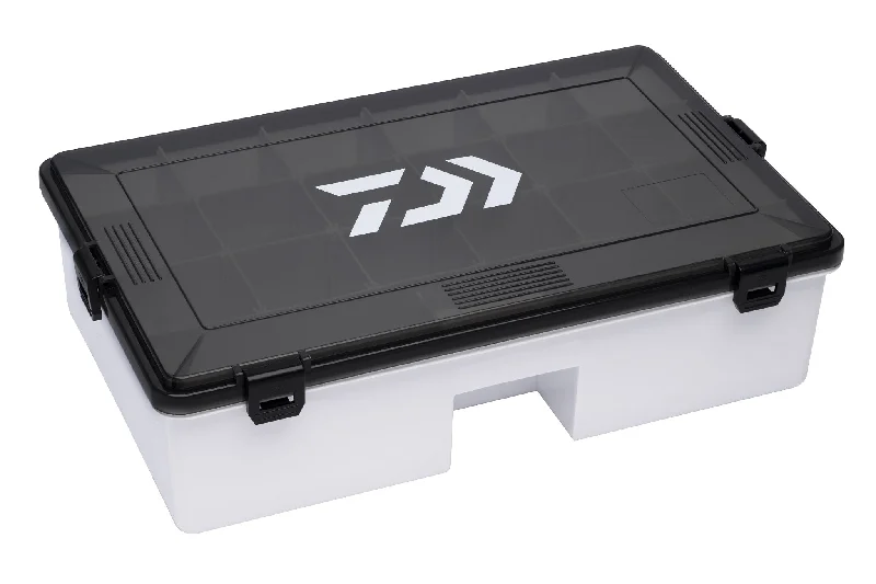 Fishing Tackle Boxes for Saltwater Tackle and Lures-Daiwa D Box Large Tackle Boxes