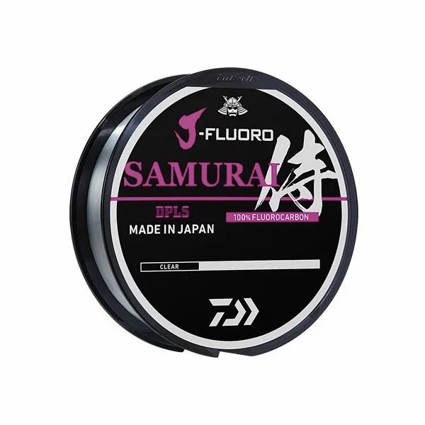 Clear Fishing Line-DAIWA J-FLUORO SAMURAI 18LB 220YD