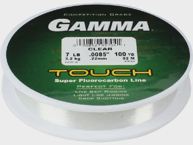 Low Memory Fishing Line-Gamma Touch Super Fluorocarbon Line