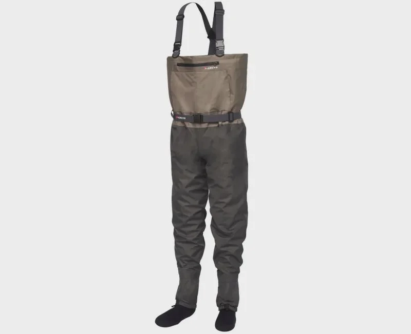 Budget Waders-Greys Tail Stockingfoot Chest Waders