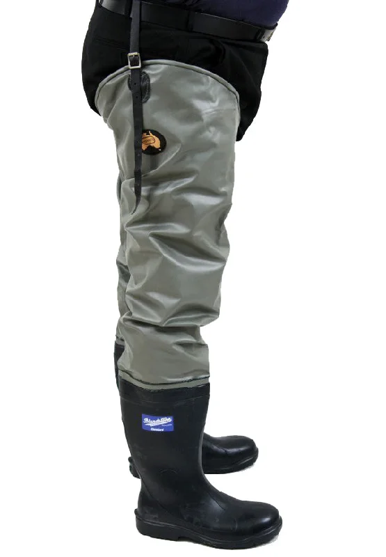 Waders with All Terrain Boots-Hornes Thigh Waders (Bata Boot)