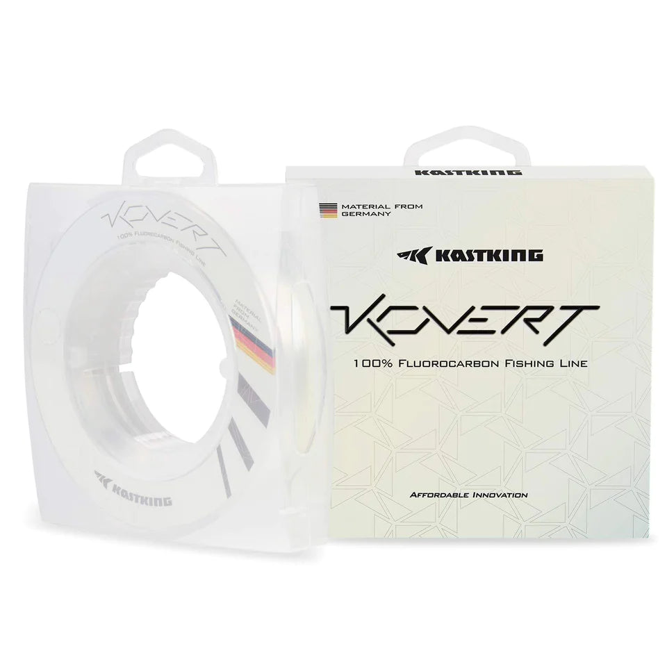 Fishing Line for Bottom Fishing-KastKing Kovert 100% Fluorocarbon Fishing Line 200yd