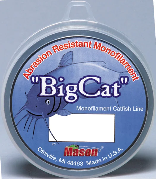 Fishing Line for Fly Fishing-MASON BIGCAT PREMIUM MONO 40# 200YDS