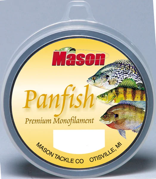 Fishing Line for Spinning Reels-MASON PANFISH PREMIUM MONO 10LB 110YD