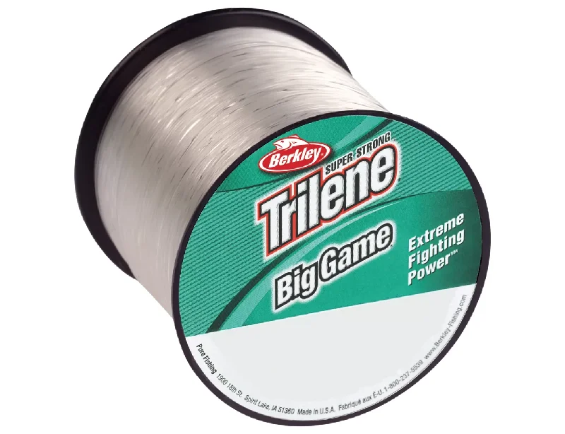 No Stretch Fluorocarbon Fishing Line-Monofilament - Berkley - Trilene Big Game