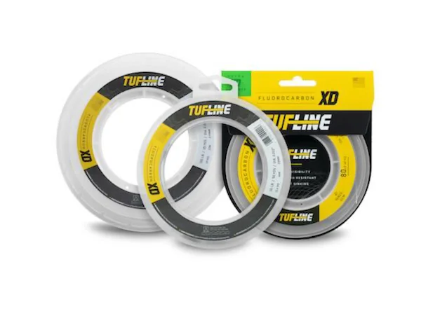 Fishing Line for Pond Fishing-MUSTAD XD FLUOROCARBON 25YDS 50LB TEST CLEAR