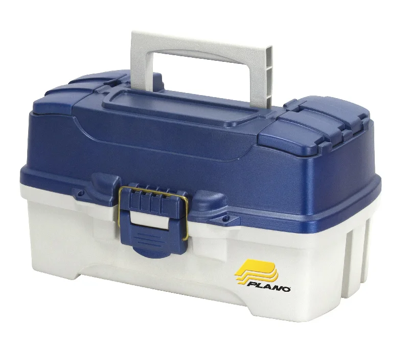 Fishing Tackle Boxes with Premium Construction-Plano 6102 2 Tray Tackle Box