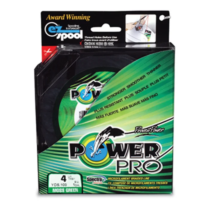 Fishing Line for Pier Fishing-POWERPRO SPECTRA FIBER YELLOW 30# 150YD