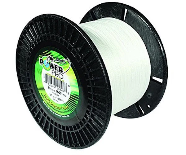 Fishing Line for Fly Rods-POWERPRO SPECTRA FIBER WHITE 65# 3000YDS BULK