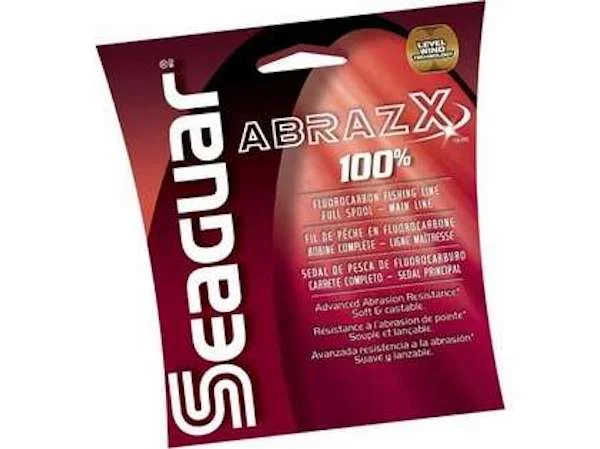 Fishing Line for Daytime Fishing-SEAGUAR ABRAZX 100% FLOCARB 10# 1000YD