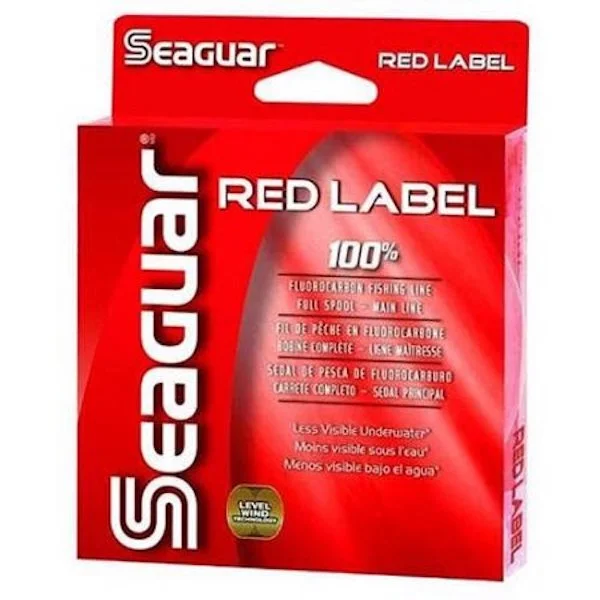 Heavy Duty Fluorocarbon Fishing Line-SEAGUAR RED LABEL 100% FLOCARB 10# 1000YD