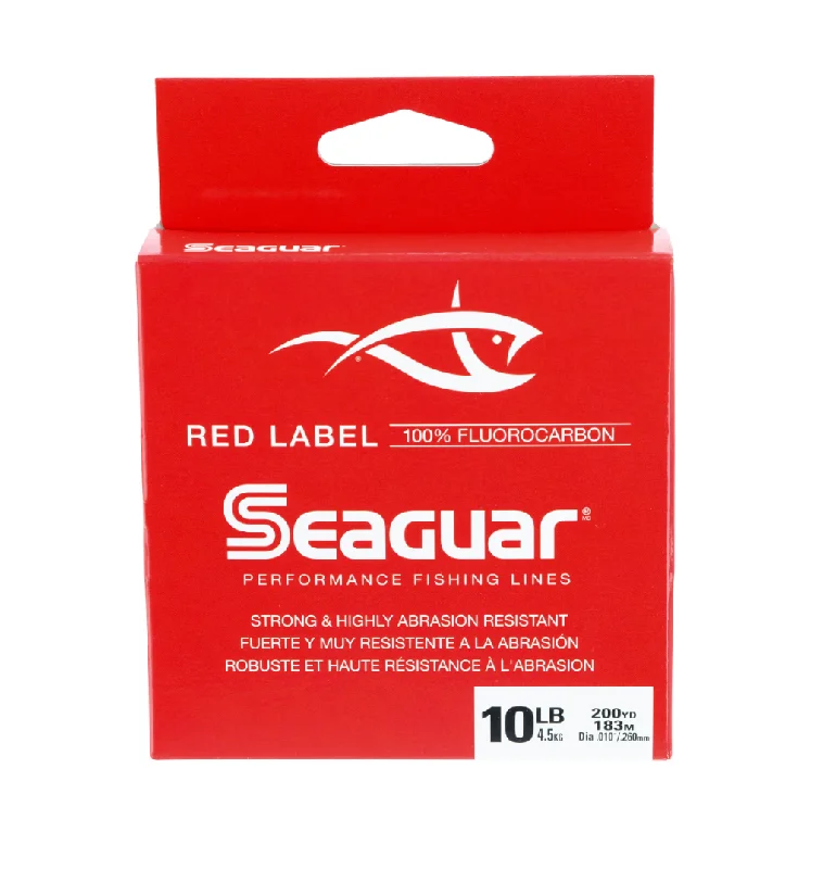 Fishing Line for Boating Anglers-SEAGUAR RED LABEL 100% FLOCARB 17# 1000YD