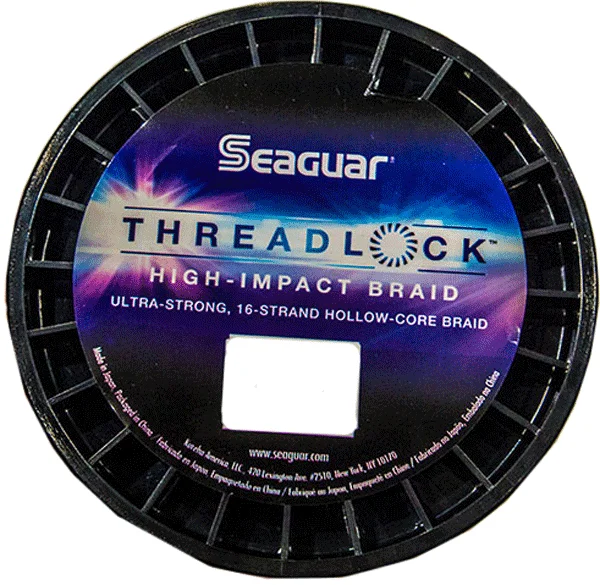 Lightweight Fishing Line-SEAGUAR THREADLOCK BRAID WHITE 60# 600YD