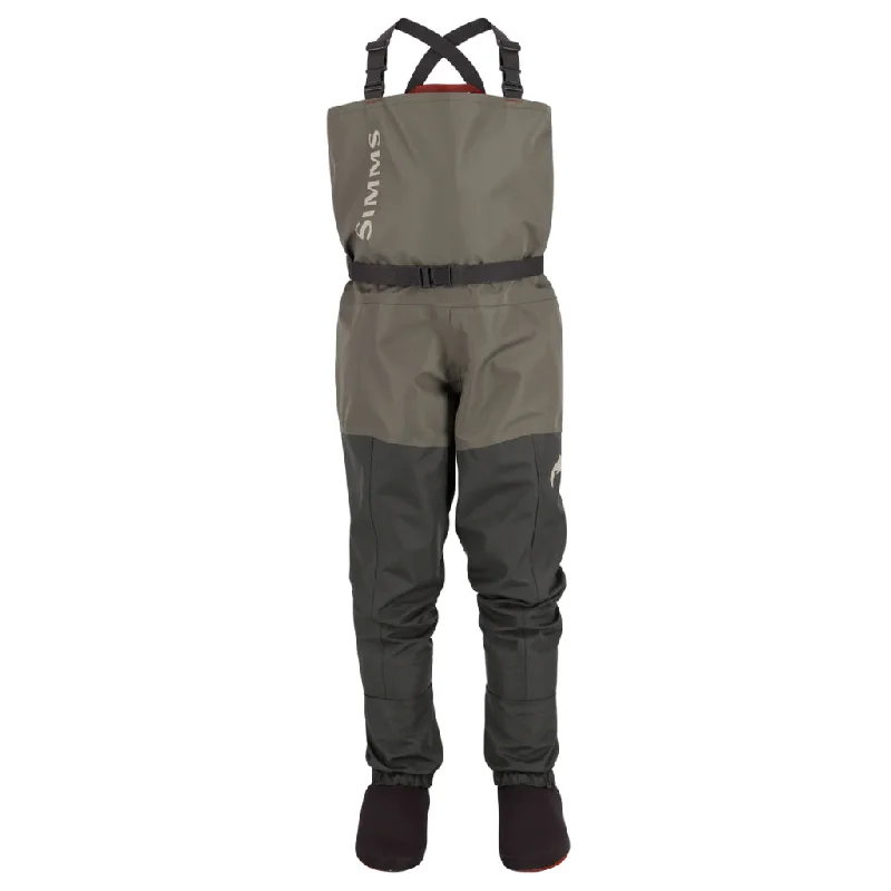 Waders for Crossing Streams-Simms Kid's Tributary Waders - Stockingfoot