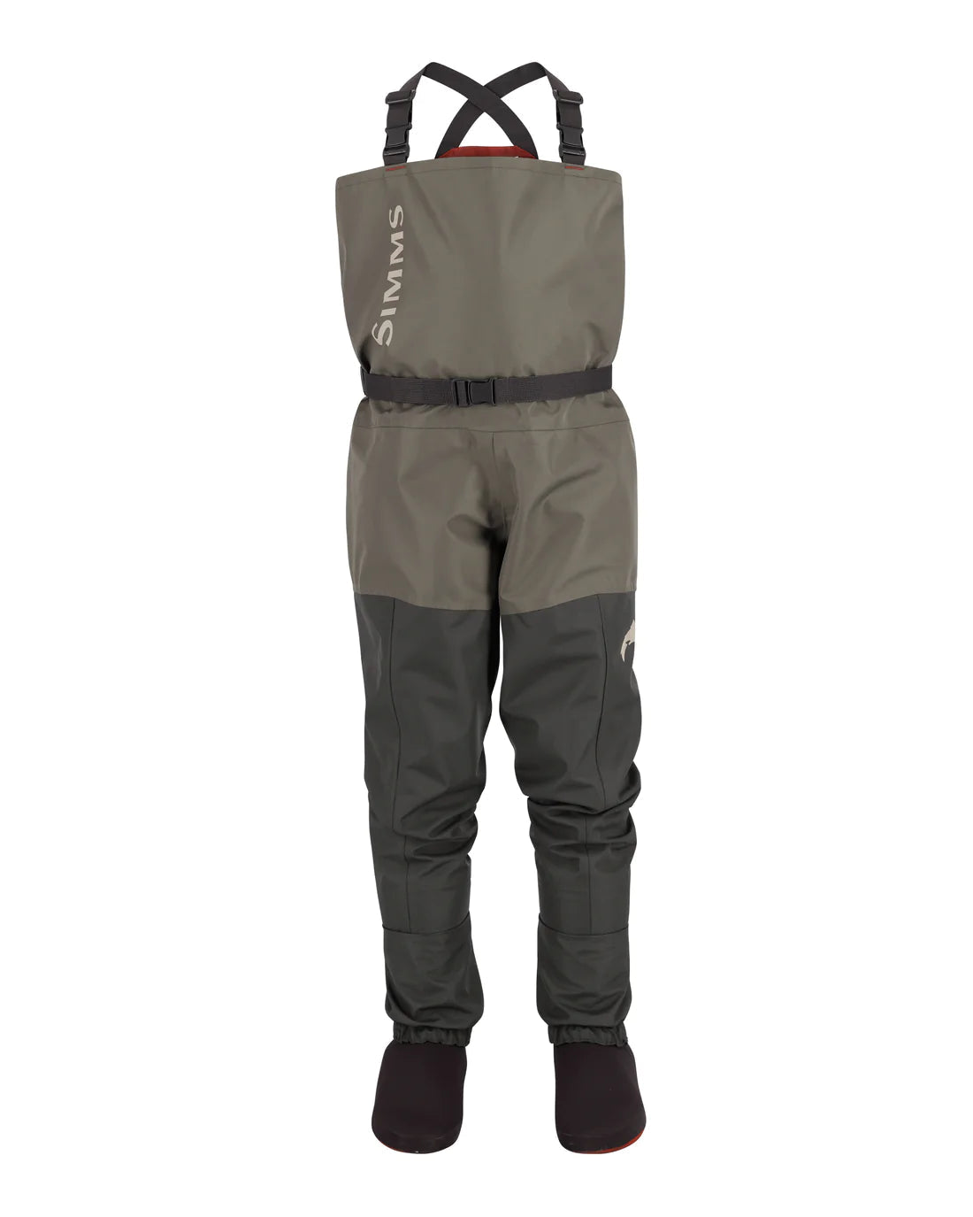 Waders for Backcountry Fishing-Simms Tributary Kids Waders