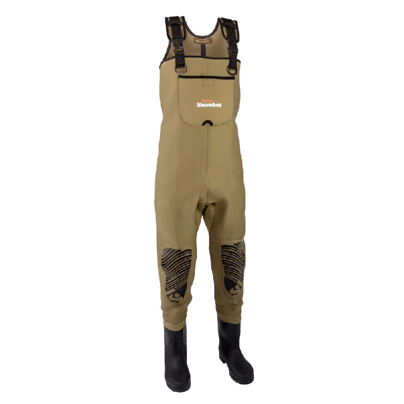 Waders for Tough Outdoor Jobs-Snowbee Classic Neoprene Cleated Sole Chest Waders - 13