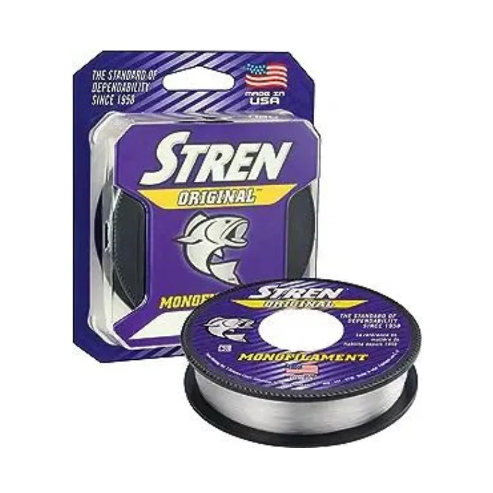 Ultra Low Stretch Fishing Line-BERKLEY STREN ORIGINAL CLEAR 12# 300YD