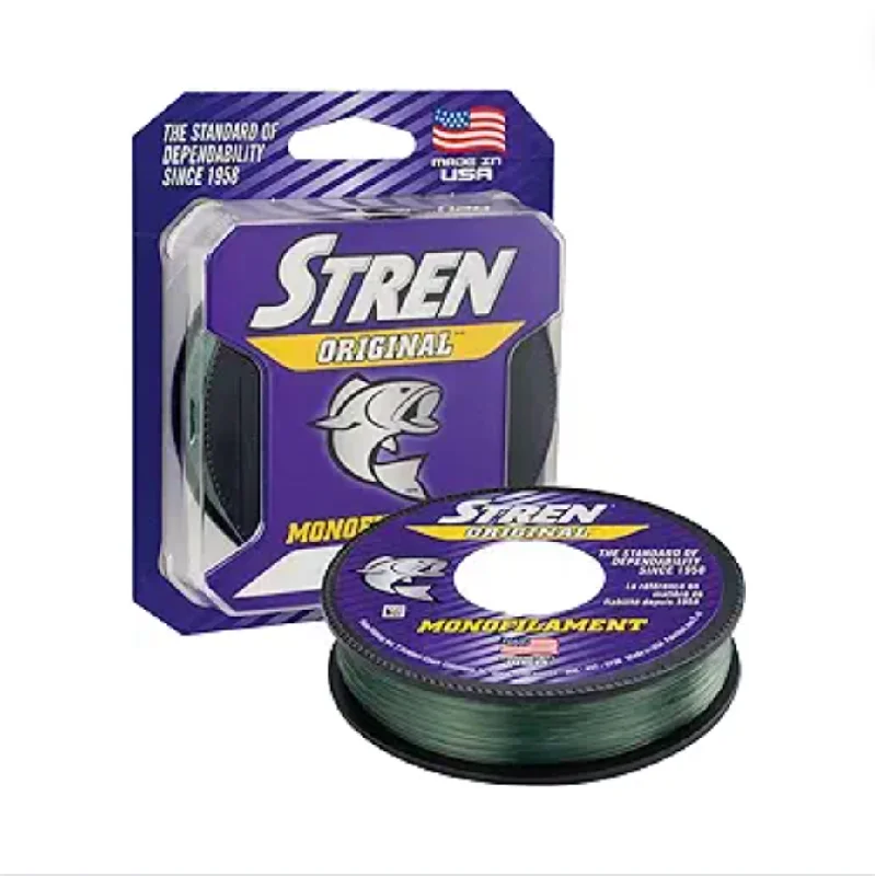 Fishing Line for Trophy Fish-BERKLEY STREN ORIGINAL GREEN 17# 300YD