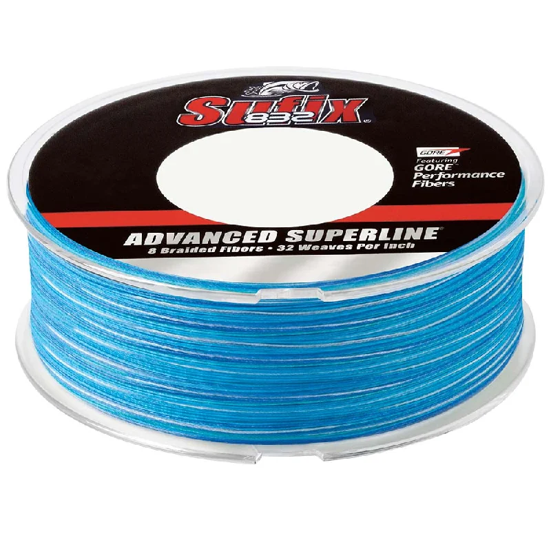 Fishing Line with High Sensitivity-SUFIX 832 ADVANCED SUPERLINE BRAID COASTAL CAMO 10LB 600YDS