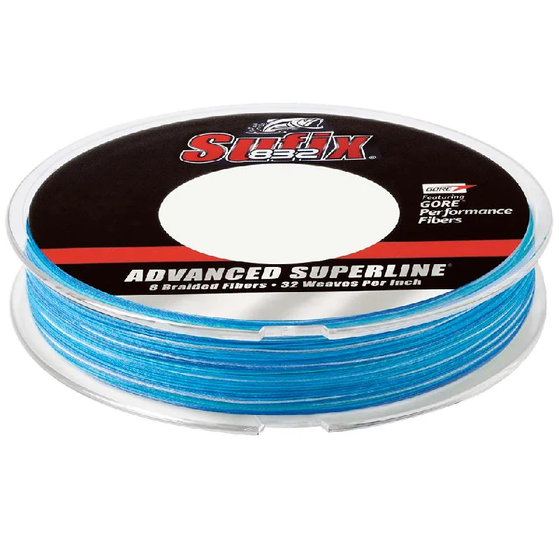 Fishing Line for Big Fish-SUFIX 832 ADVANCED SUPERLINE BRAID COASTAL CAMO 15LB 150YDS