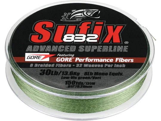 Fishing Line for Tree Fishing-Sufix 832 Advanced Superline Braid 150 Yards