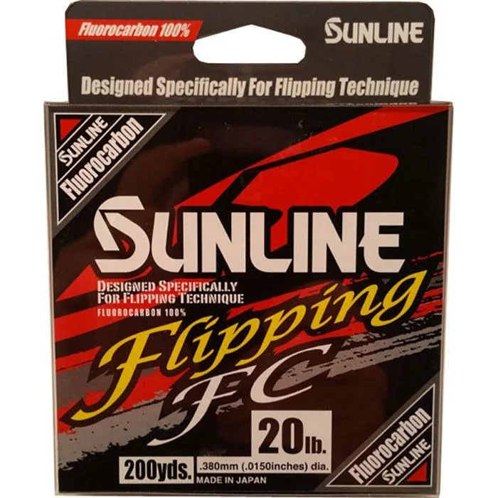 Strong and Reliable Fishing Line-Sunline Flippin FC Fluorocarbon Line