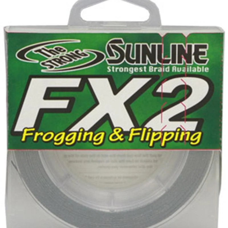 Fishing Line for Fishing in Strong Currents-Sunline FX2 Braided Line