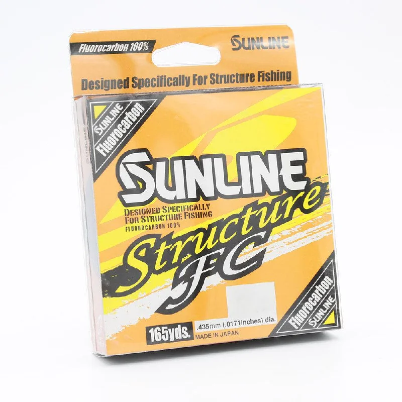 Top Braided Fishing Line for Tackle Boxes-Sunline Structure FC Fluorocarbon