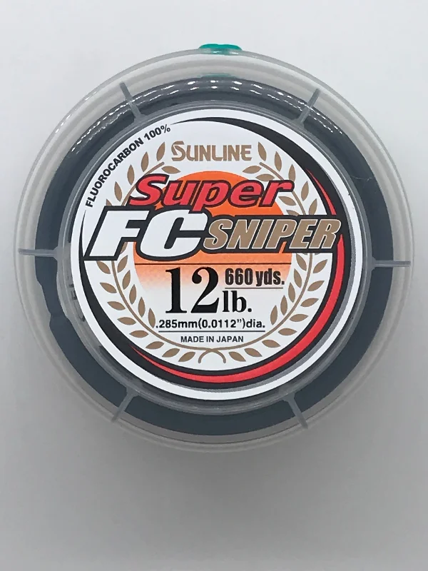 Long Lasting Fishing Line-Sunline Super FC Sniper Flurocarbon