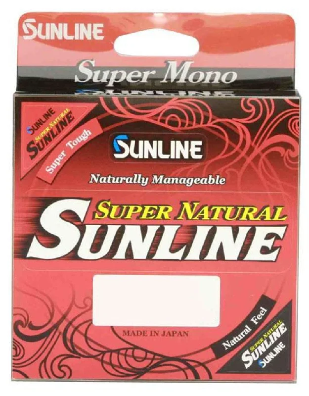 Fishing Line for Daytime Fishing-SUNLINE SUPER NATURAL CLEAR 10LB 330 YD