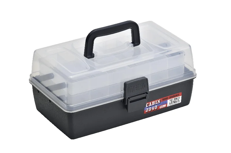 Compact Fishing Tackle Boxes-Versus Meiho Cabin 2040 Tackle Box