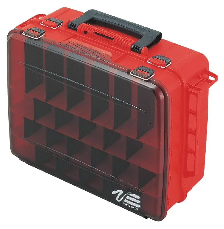 Fishing Tackle Boxes with Built-in Cup Holders-Versus VS 3080 Series Tackle Boxes