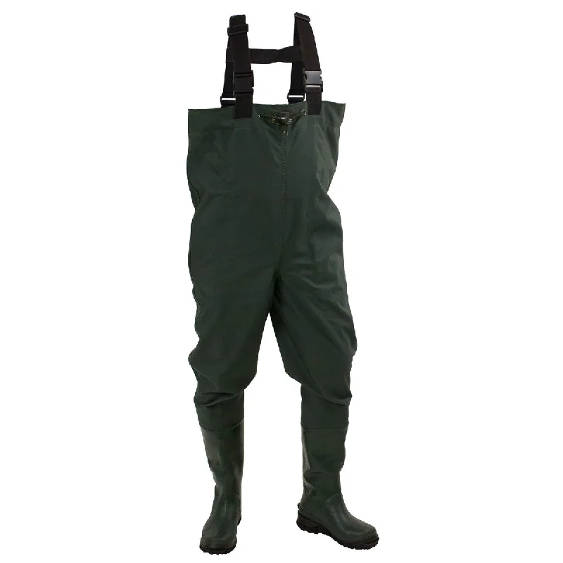 Waders for Anglers of All Levels-Frogg Toggs Men's Cascades 2 Ply Bootfoot Chest Waders