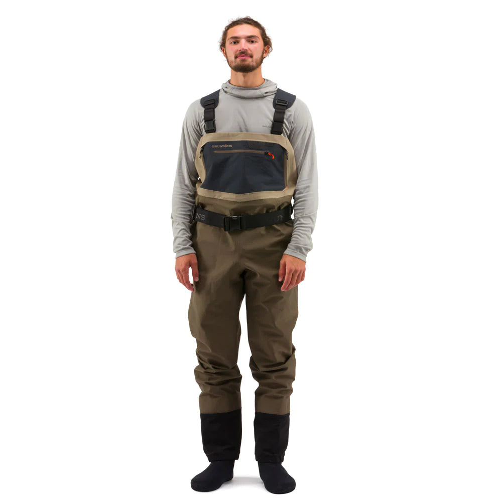 Waders for Kayak Fishing-Grundéns M's Boundary Waders