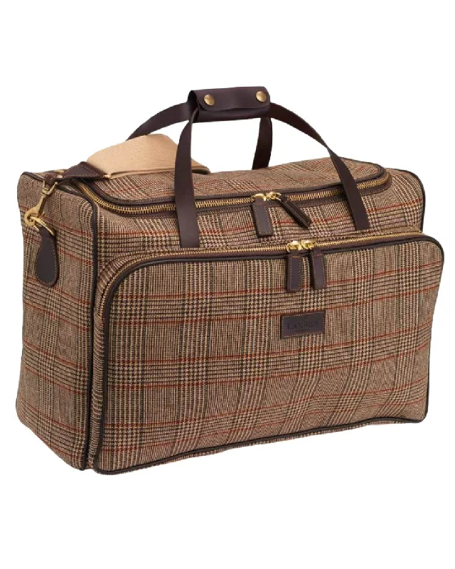 Laksen Cavendish Tweed Weekender Bag