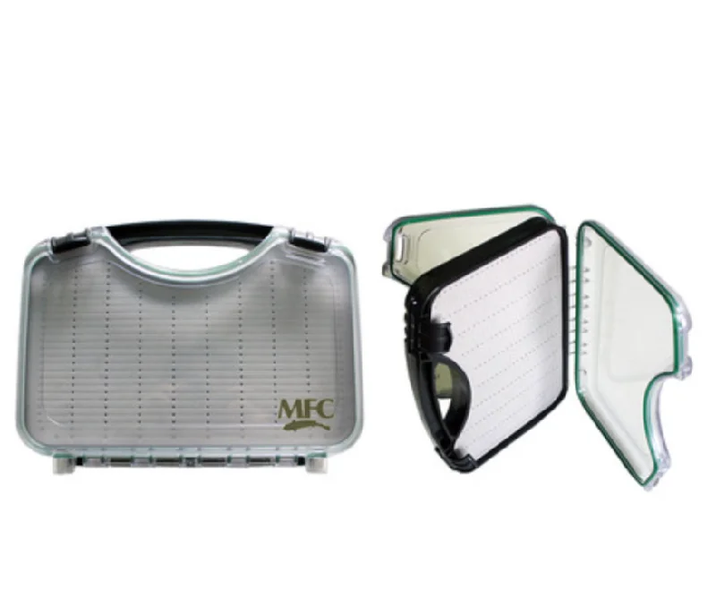 Multi-Purpose Fishing Tackle Boxes-MFC Clear Fly Case - Large Foam