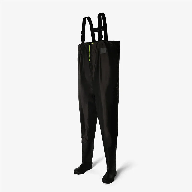 Waders with Tough Knee Pads-Mudcat Waders | Mens - Black