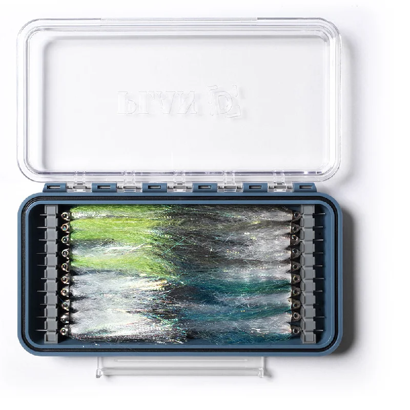 Fishing Tackle Boxes for Storing Multiple Reels-Plan D Fly Box - Pack Tube Plus