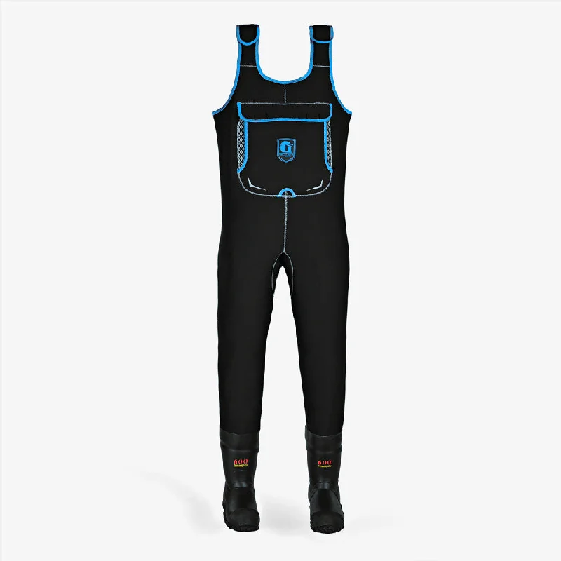 Comfortable Neoprene Waders-Retro Waders | Mens - Blue