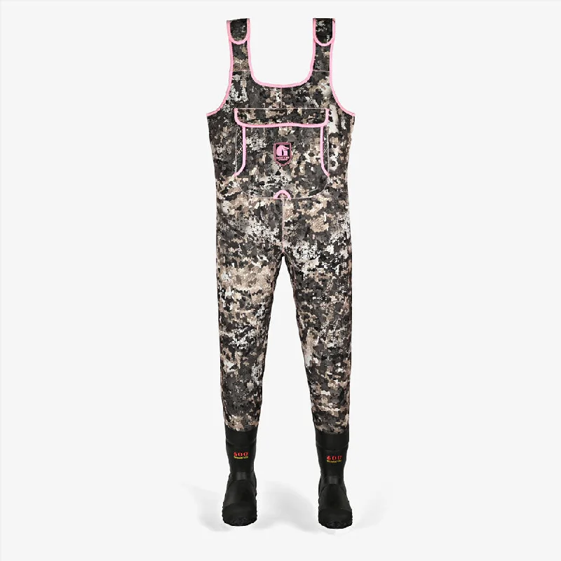 Waders for Waterfall Fishing-Retro Waders | Womens - Seven/Pink