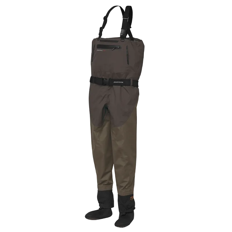 Waders with Zipper Pockets-Scierra Helmsdale Chest Stockingfoot Breathable waders