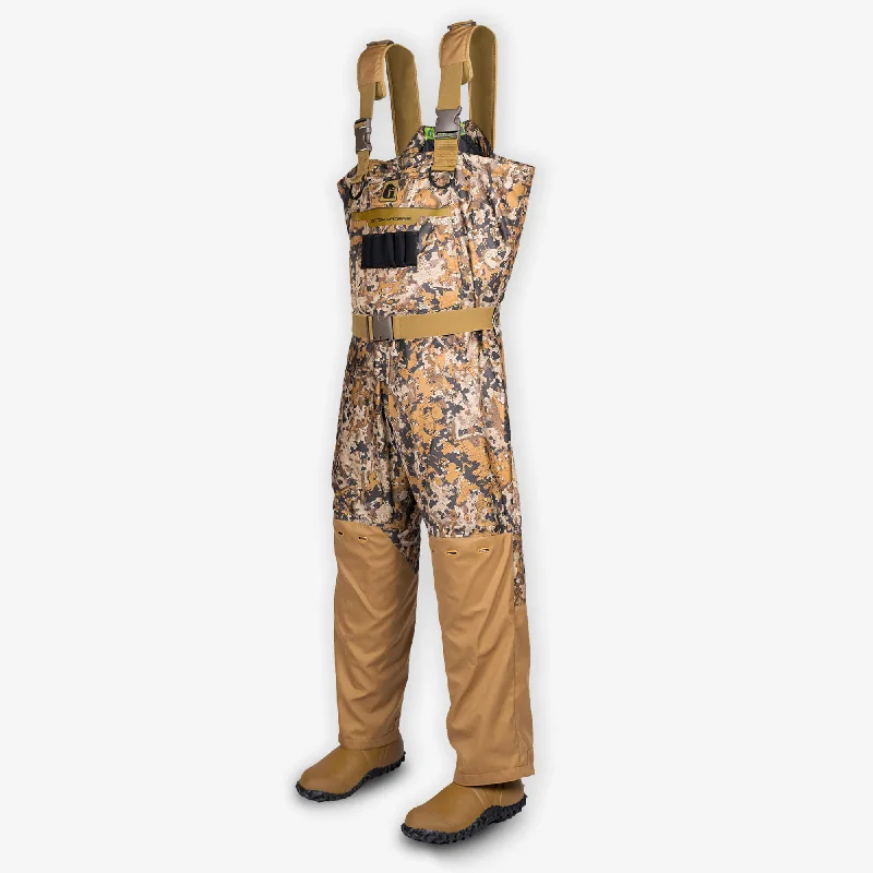 Premium Neoprene Waders-Shield Insulated Waders | Mens - 7 Brown