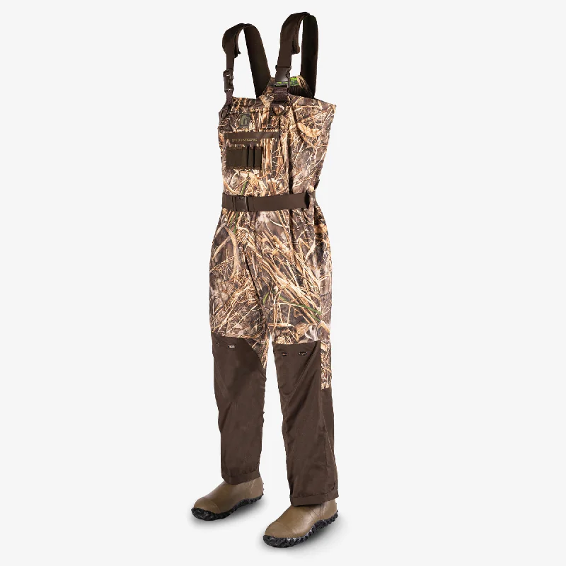 Waders with Stretchable Fit-Shield Insulated Waders | Mens - Realtree Max-7