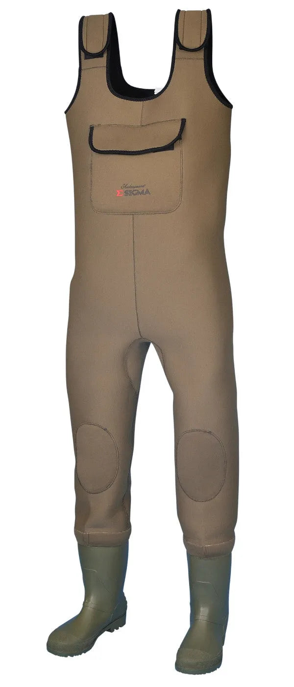 Waders for Fly Fishermen-Shakespeare Sigma Neoprene Chest Waders