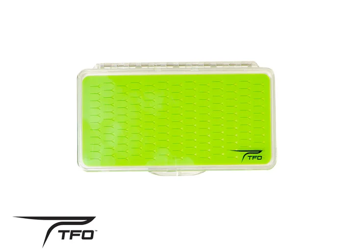 Affordable Fishing Tackle Boxes for New Anglers-TFO Silicone Slit Foam Fly Box