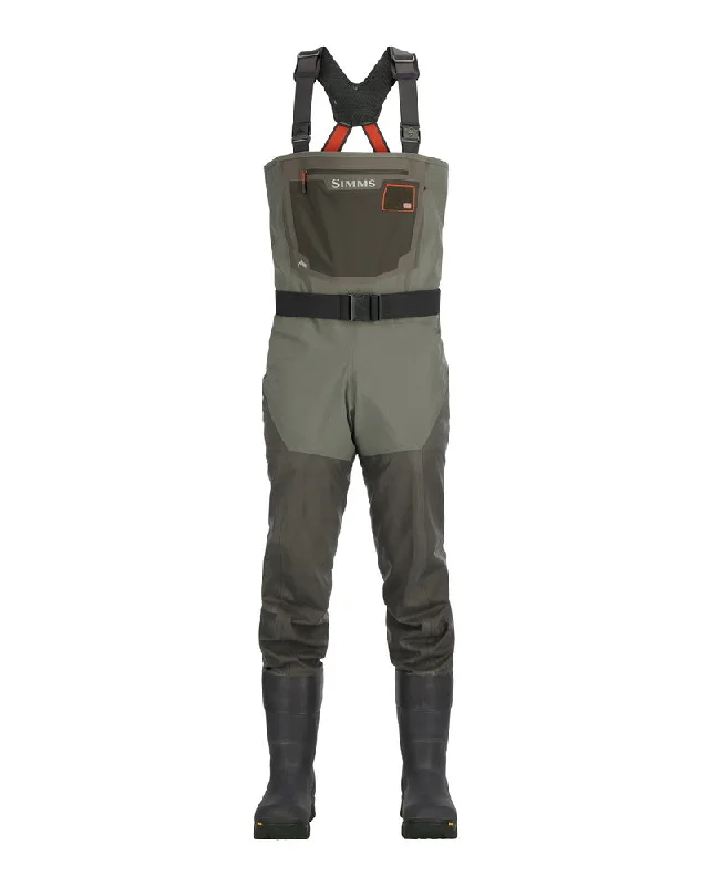 Waders for Saltwater Fishing-Simms G3 Guide Bootfoot Waders