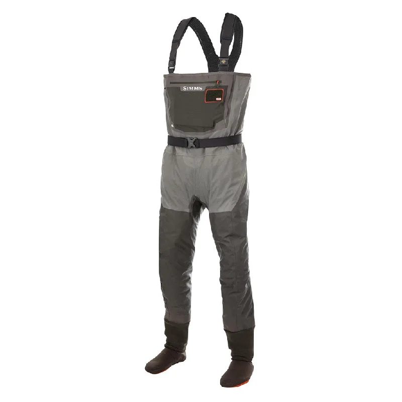 Waders for Fishing in Muddy Terrain-Simms G3 Guide Stockingfoot Waders