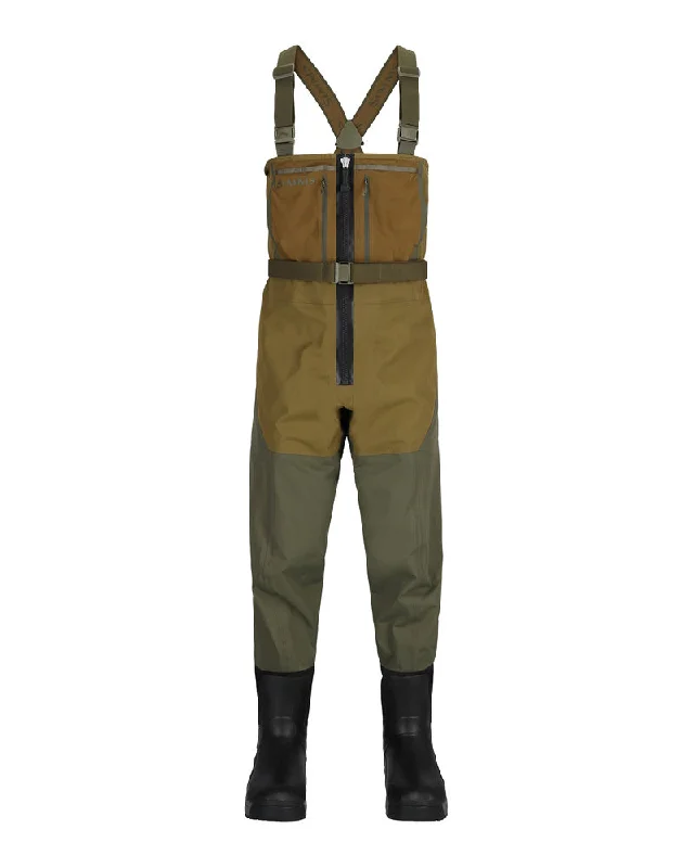 Hip Waders-Simms Mens Freestone Z Bootfoot Waders - Rubber