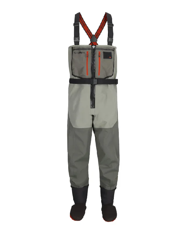 Waders with Breathable Fabric-Simms M's Freestone Z Stockingfoot Wader