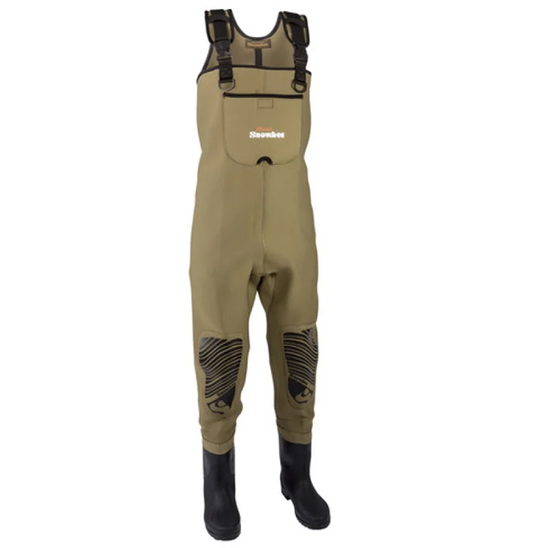 Affordable Waders-Snowbee Classic Neoprene Chest Booted Waders (lime/green box)